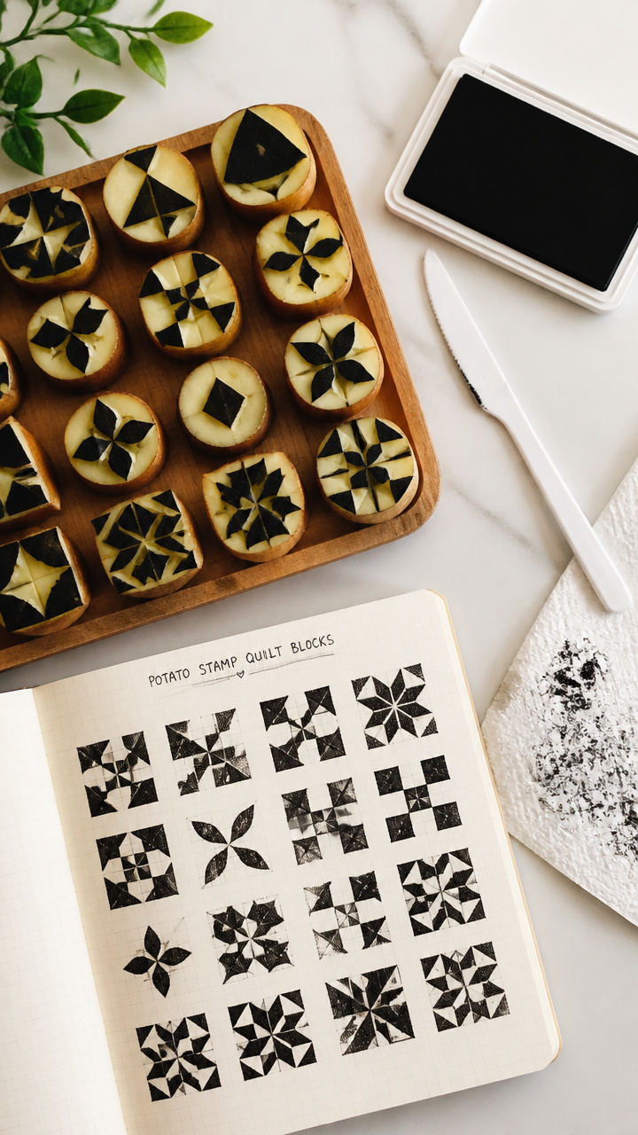 Quilt Pattern Block Stamps