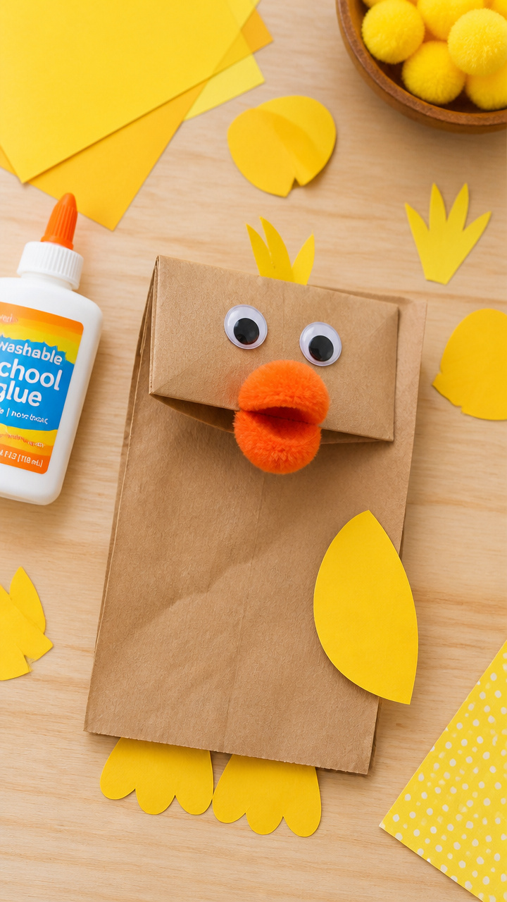 Quacking Duck Puppet