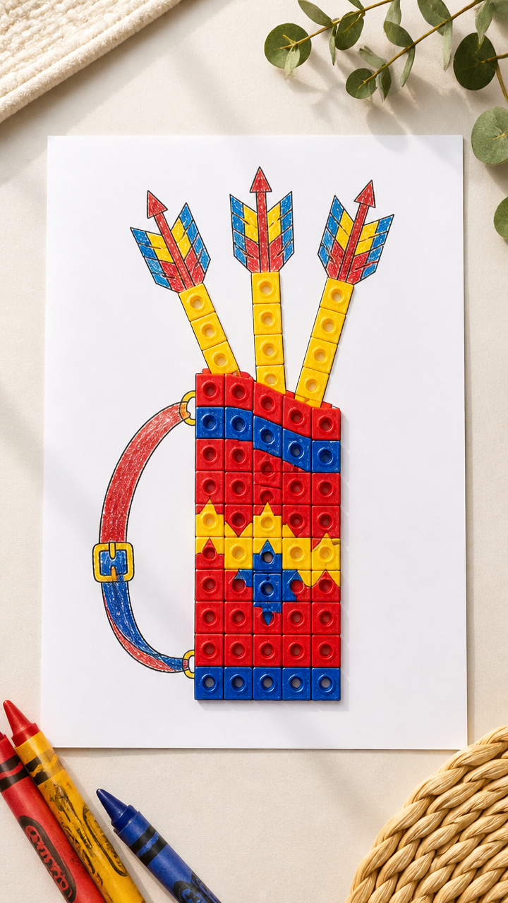 Quiver of Arrows Drawing