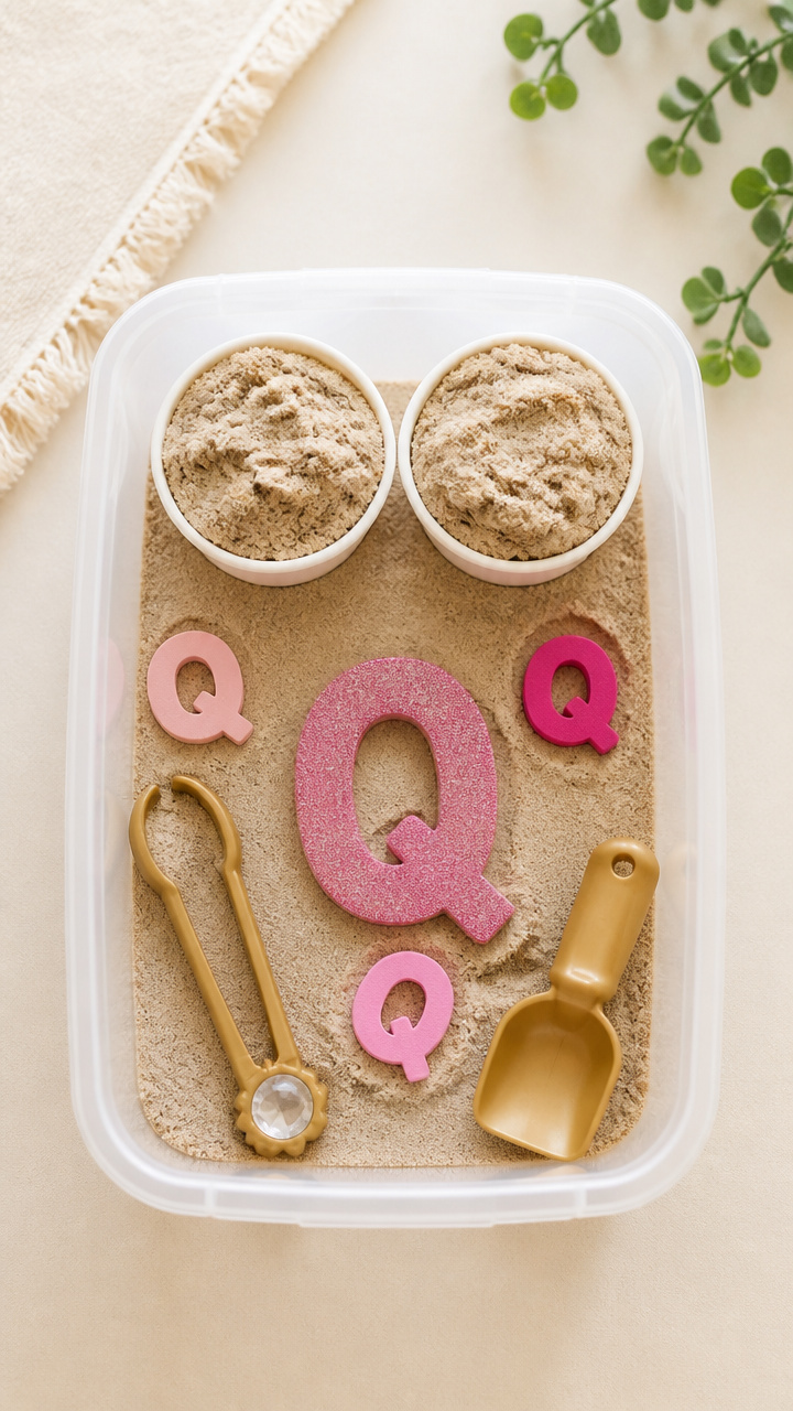 Quicksand Sensory Bin