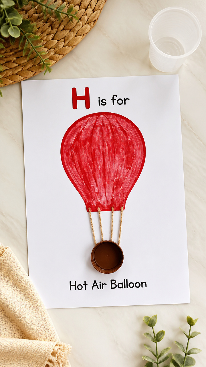 H is for Hot Air Balloon