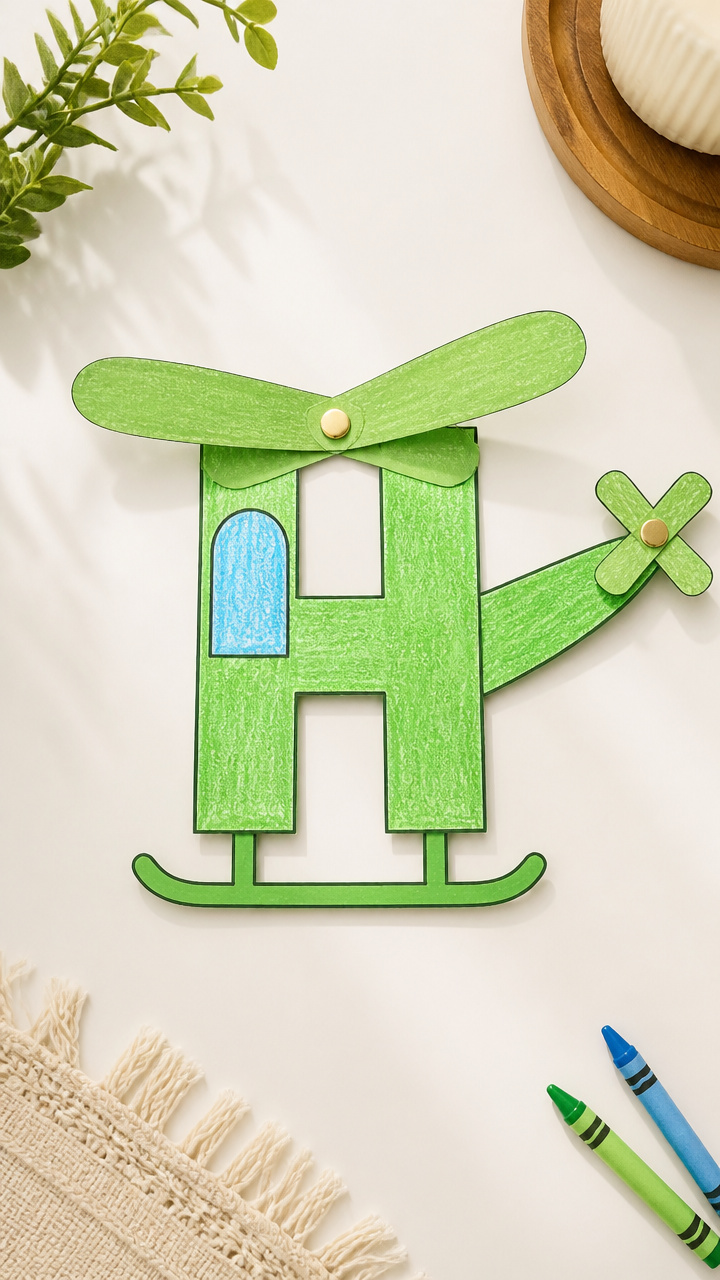 H is for Helicopter Spin