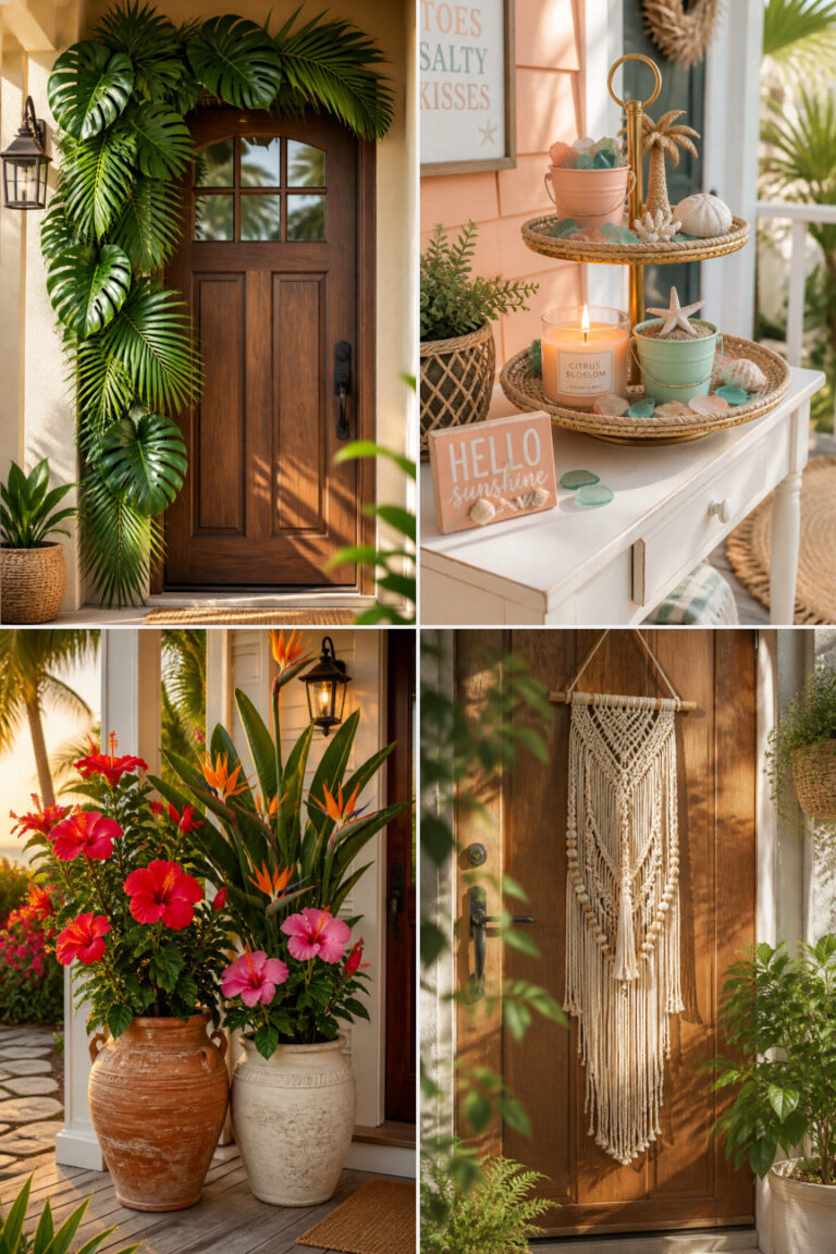 15 Stunning Summer Front Door Decor Ideas