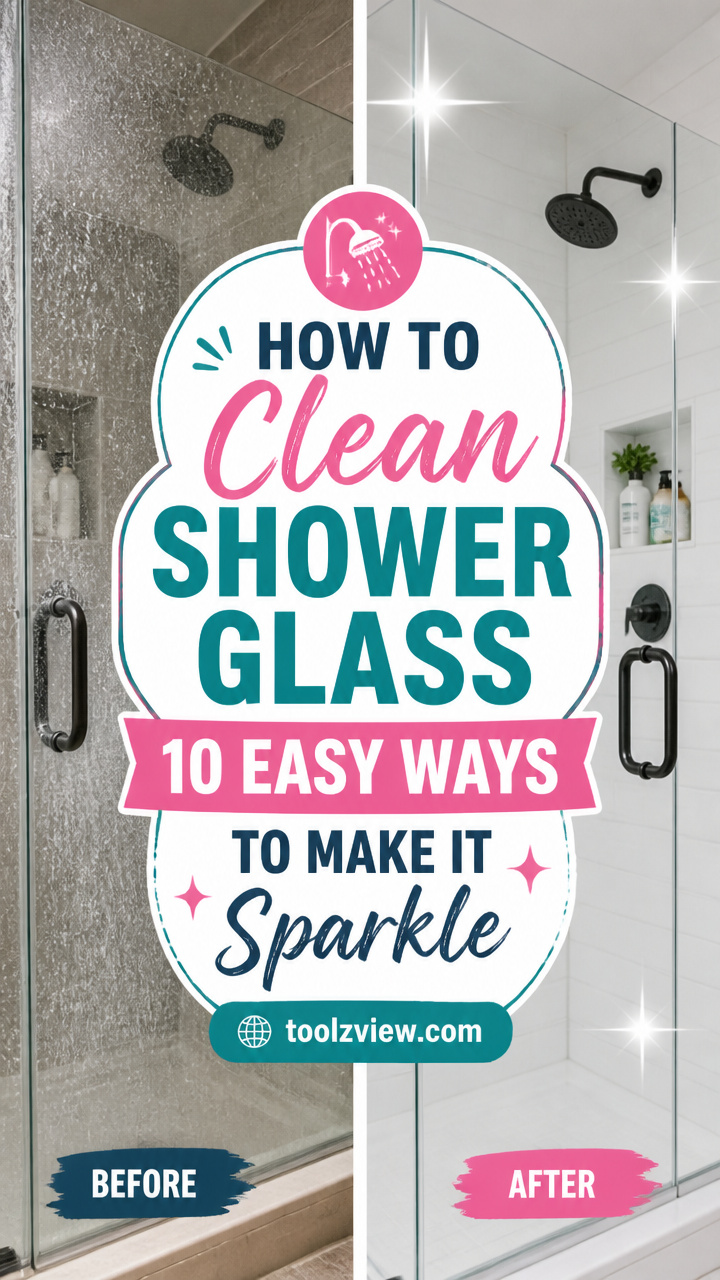 How to Clean Shower Glass: 10 Easy Ways to Make It Sparkle