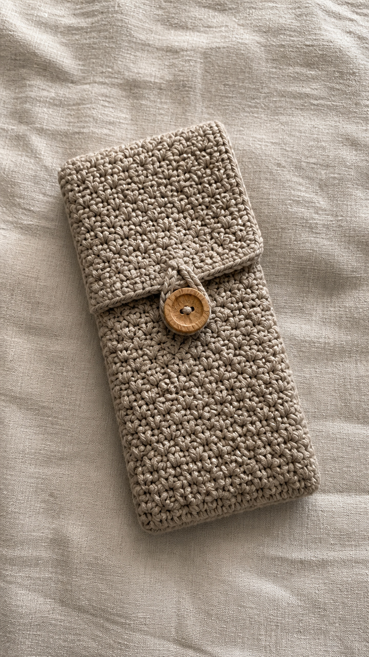 Moss Stitch Foldover crochet pattern