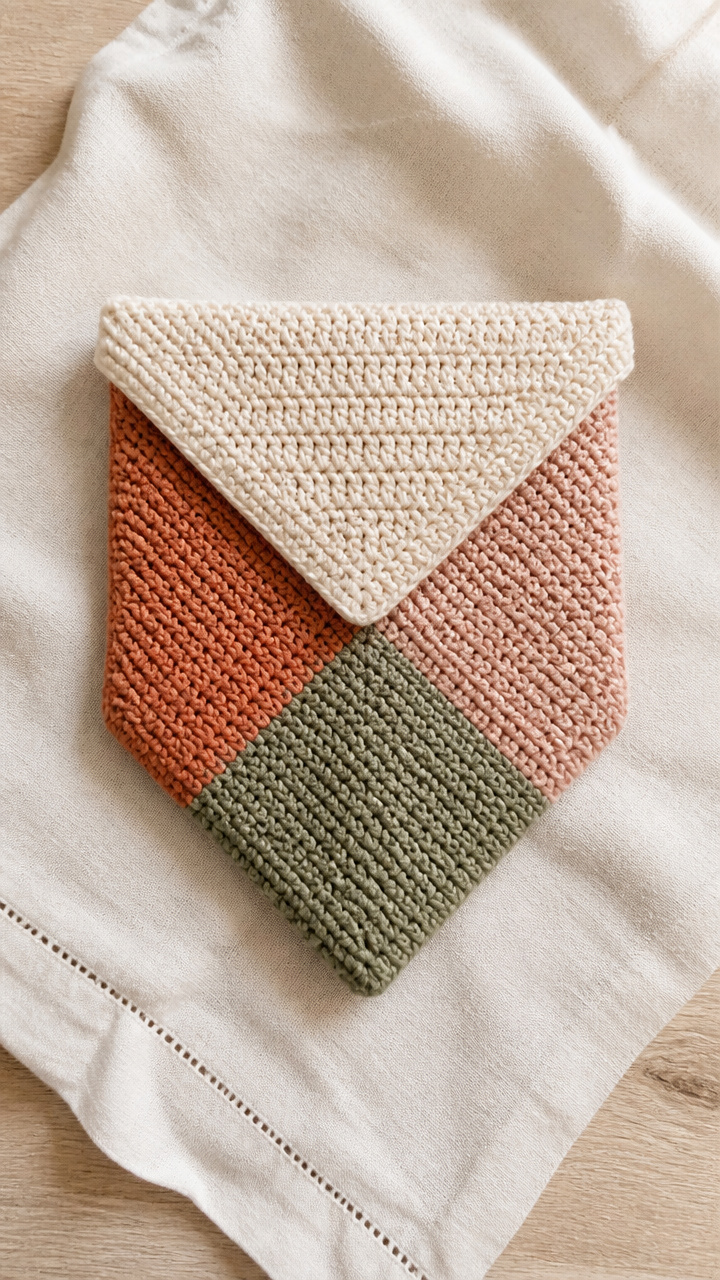 Corner-to-Corner Pencil Pouch crochet pattern