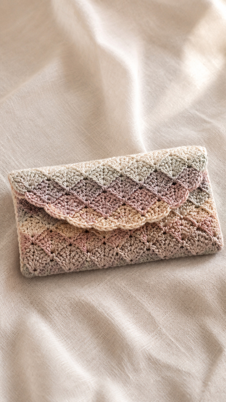 Single Crochet Shell Case crochet pattern