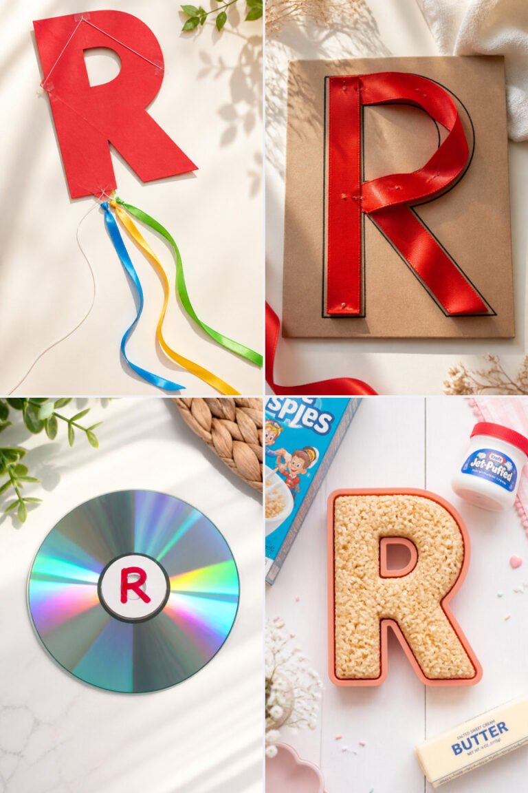 15 Easy Letter R Crafts for Preschool Alphabet Learning Activities