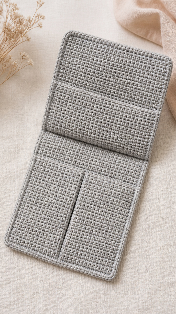 Tunisian Simple Stitch Case crochet pattern