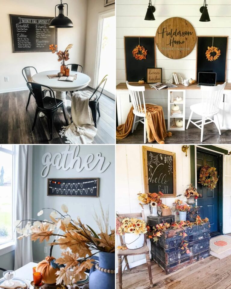 24 Fall Chalkboard Ideas