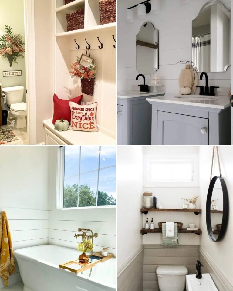 26 Fall Bathroom Decor Ideas for Cozy Autumn Vibes