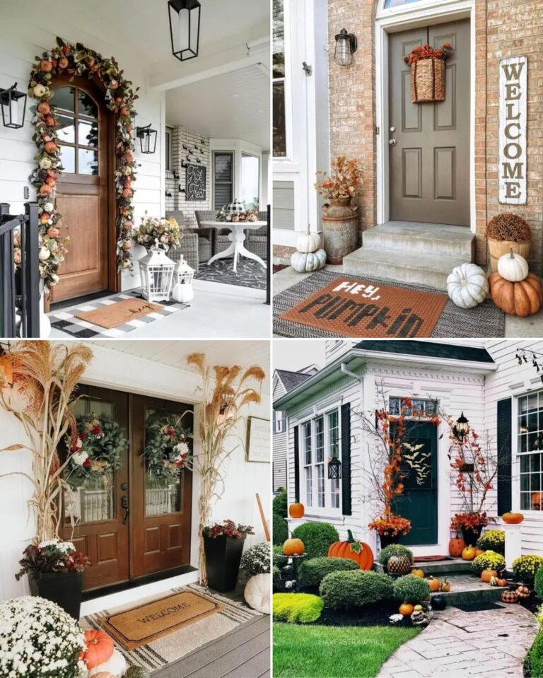35 Small Porch Fall Decor Ideas