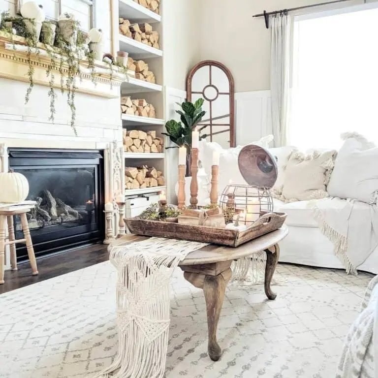 Antique Coffee Table Styling