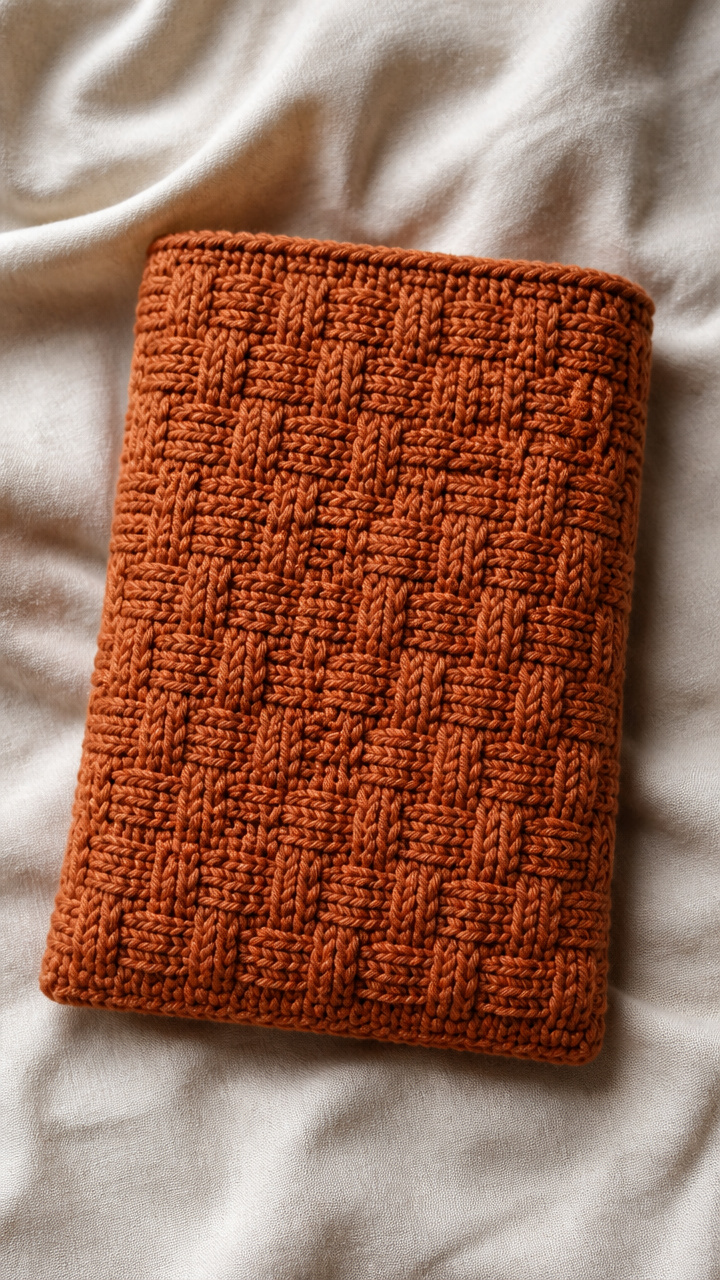 Basketweave Stitch Sleeve crochet pattern