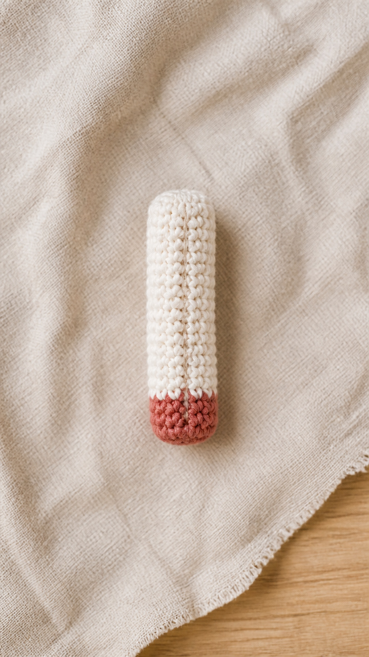 Chalk Piece Charm crochet pattern