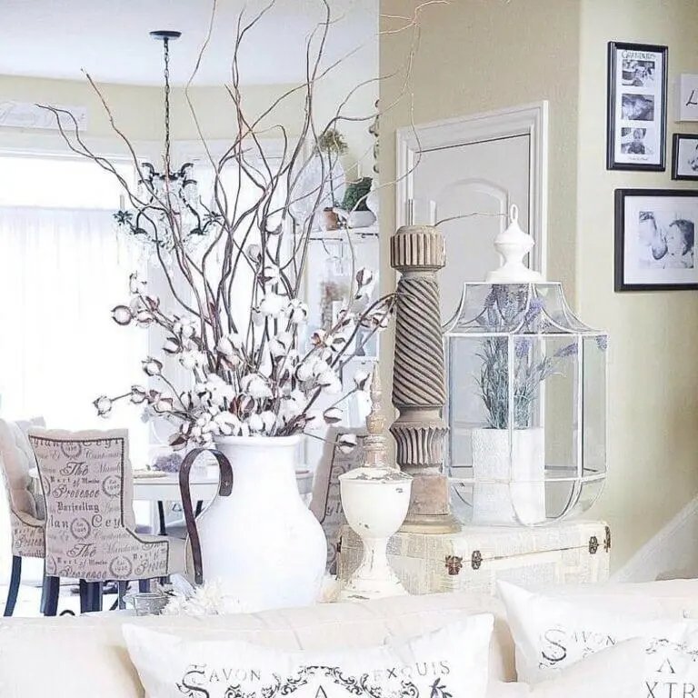Eggshell Walls with Cotton Accents