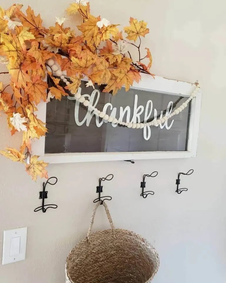 Faux Autumn Leaves