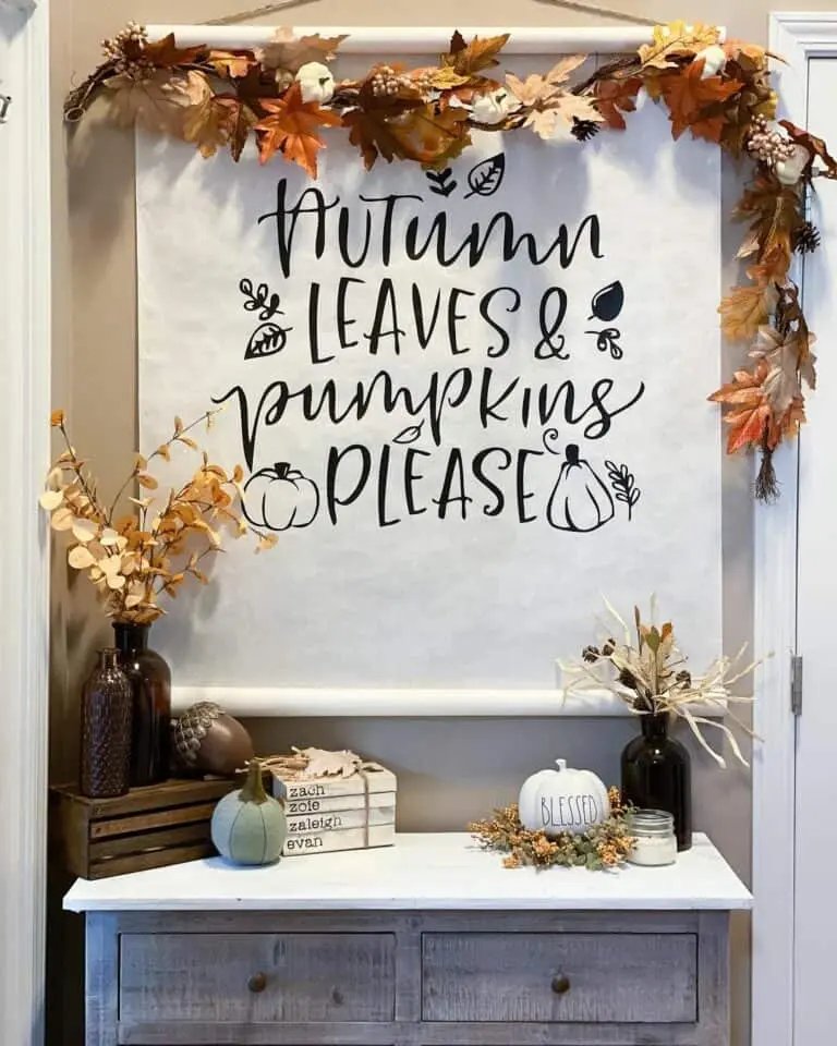 Faux Wood Branch Garland
