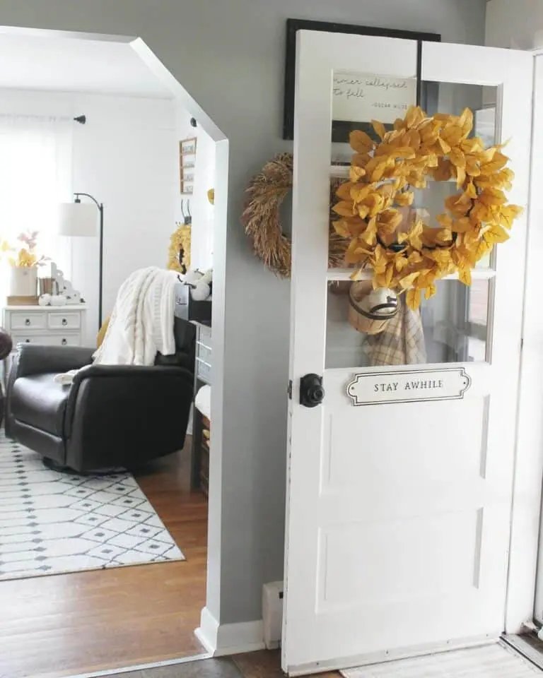 Gold Leaf Wreath