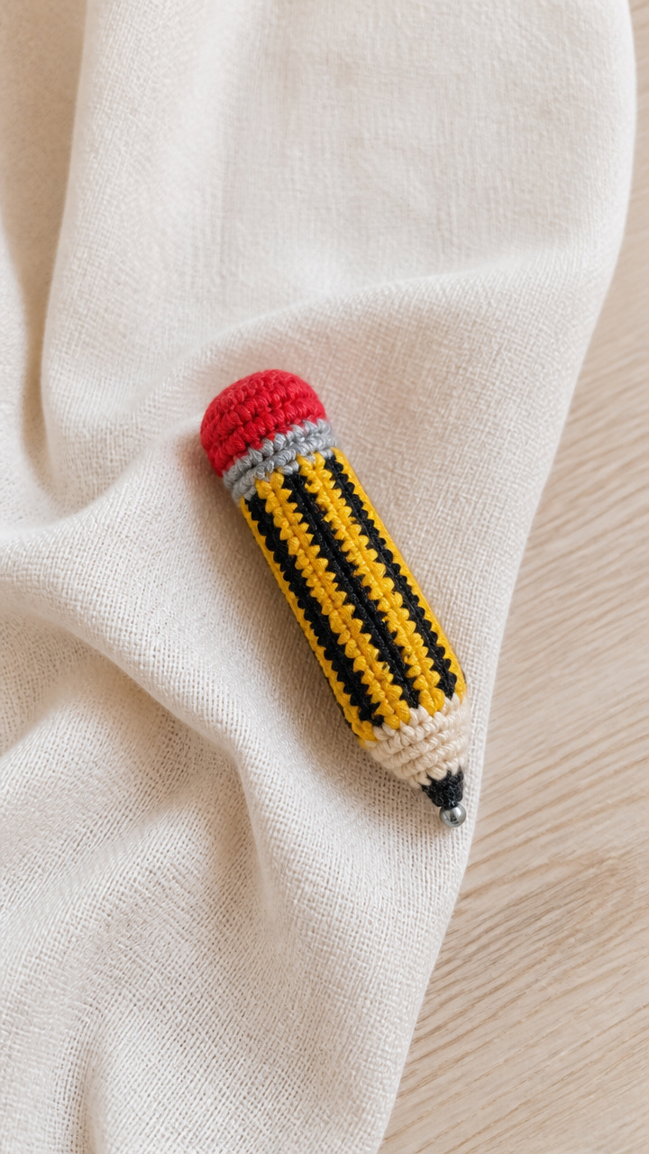Granny Stripe Pencil crochet pattern