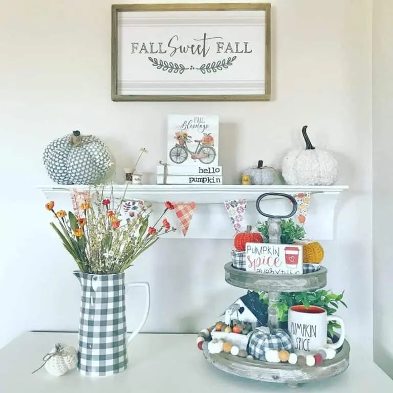 Gray Buffalo Plaid Accents