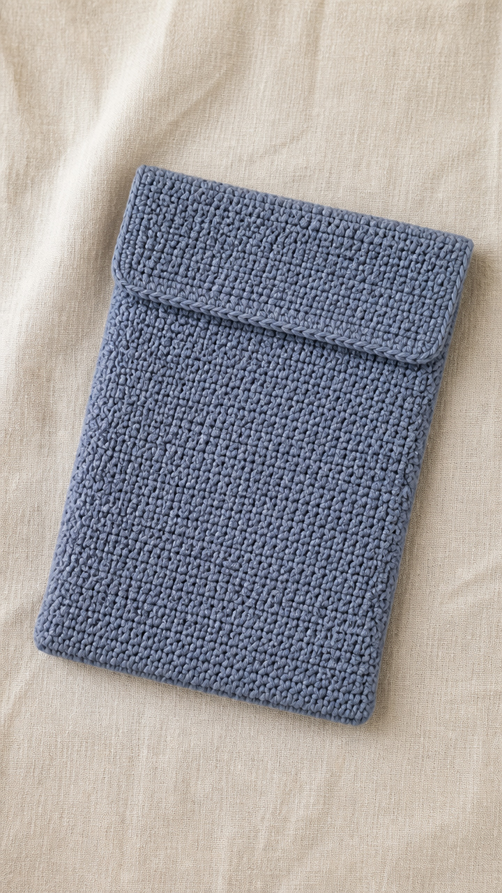 Herringbone Half Double Sleeve crochet pattern