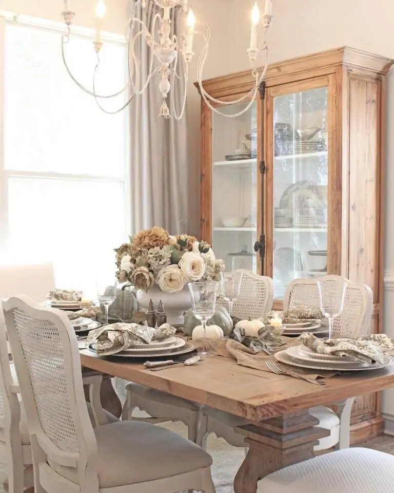 Muted Tones and Wood Accents