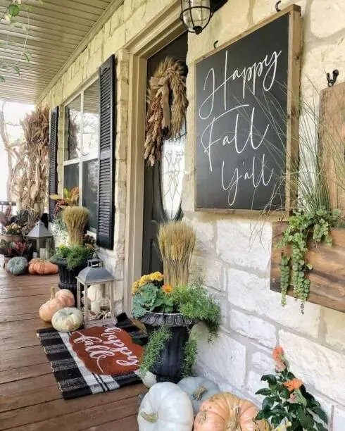 Natural fall accents