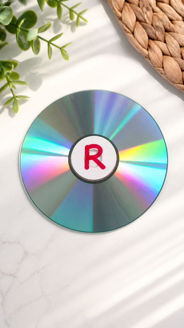 Recycled CD R Spinner