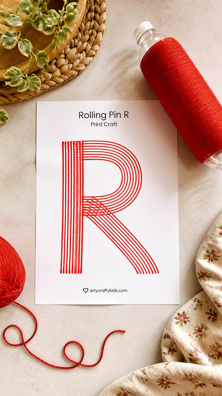 Rolling Pin R Print