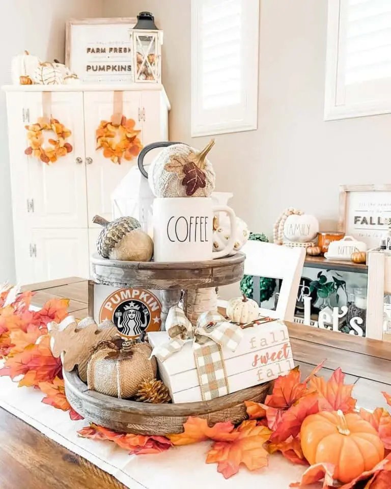 Rustic Coffee Tray
