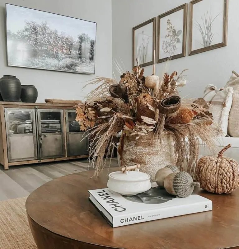 Rustic fall color palette
