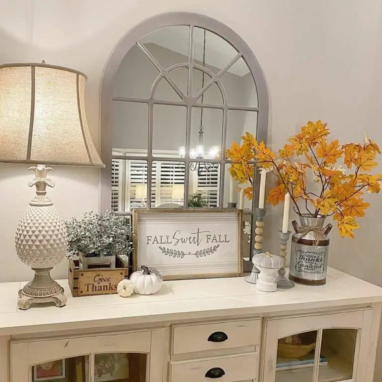 Rustic farmhouse accents
