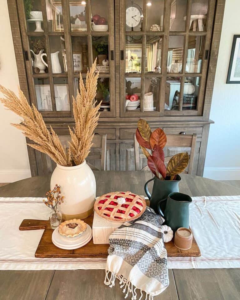 Rustic farmhouse wood decor