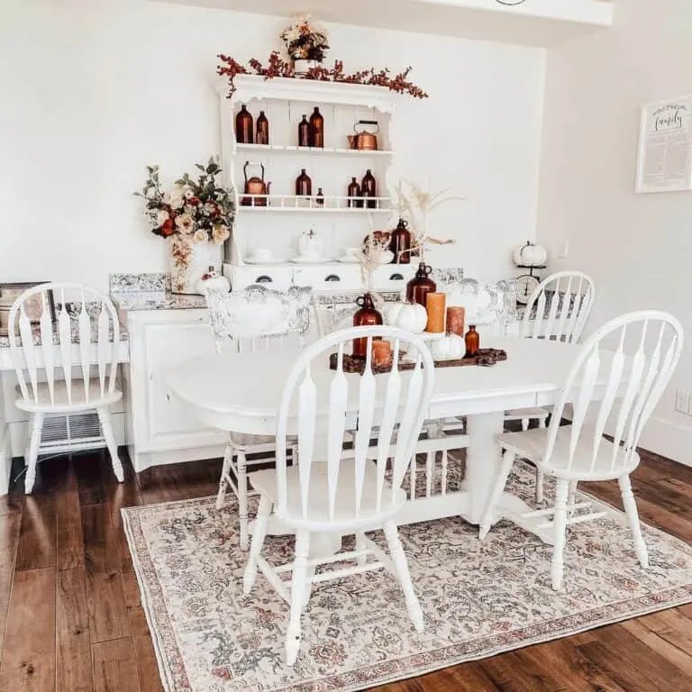 Rye Stalks and Pillar Candles