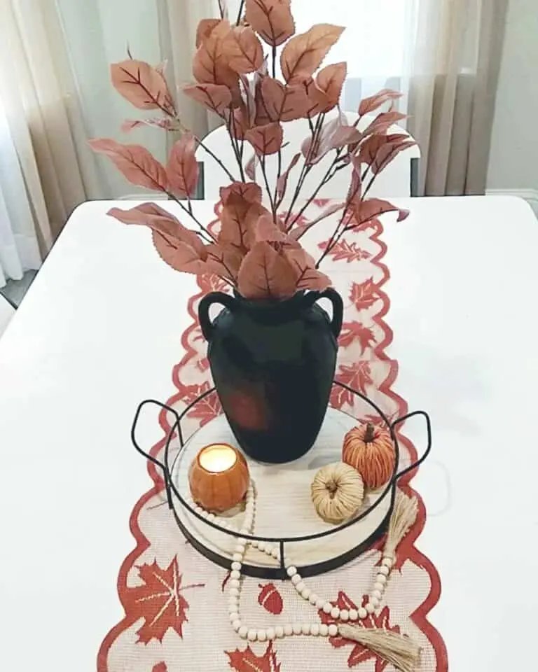Sheer Leaf Table Runner