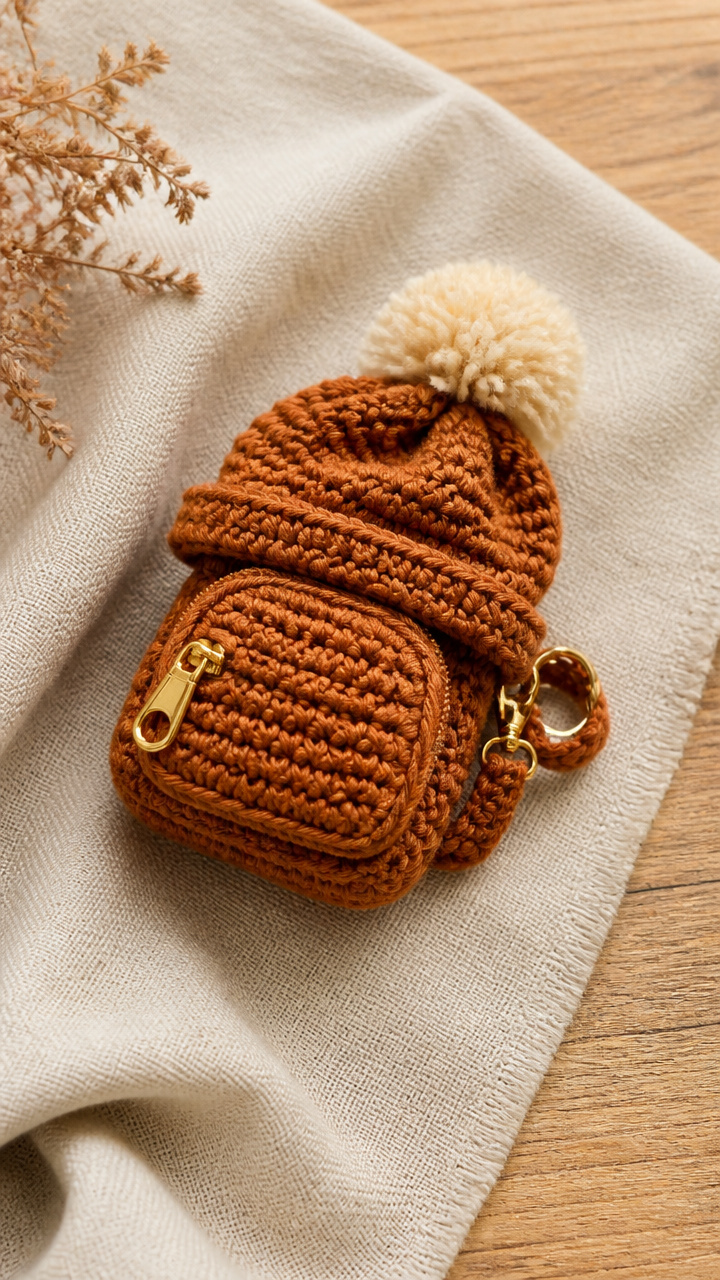 Slouchy Beanie Mini crochet pattern