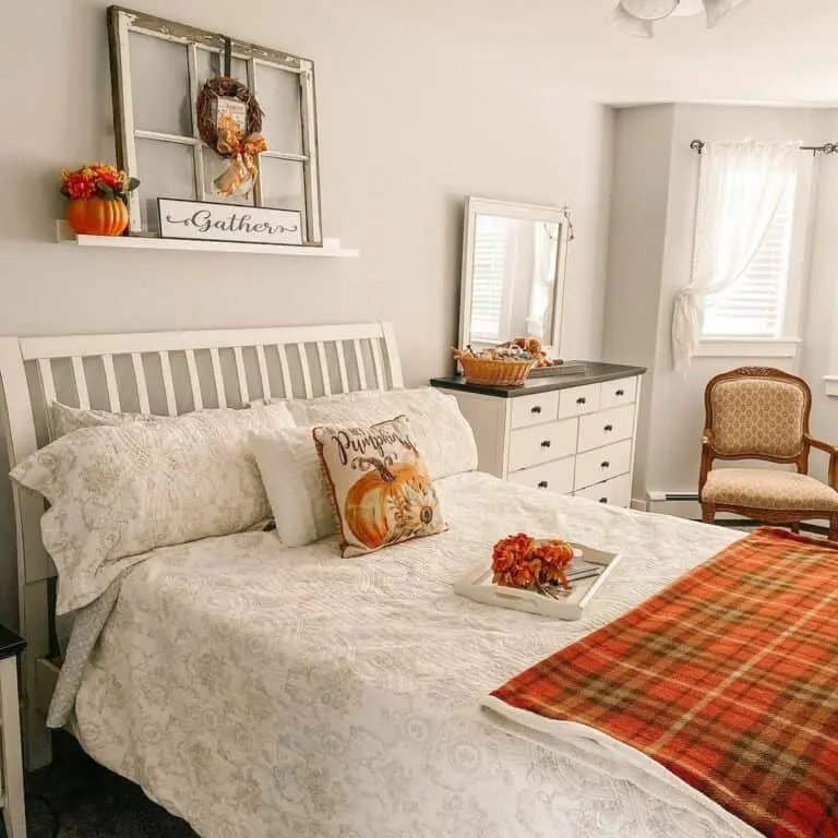 Thrifted Plaid and Pumpkins