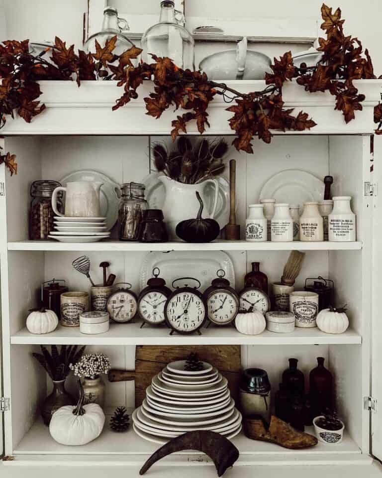 Vintage Items Display