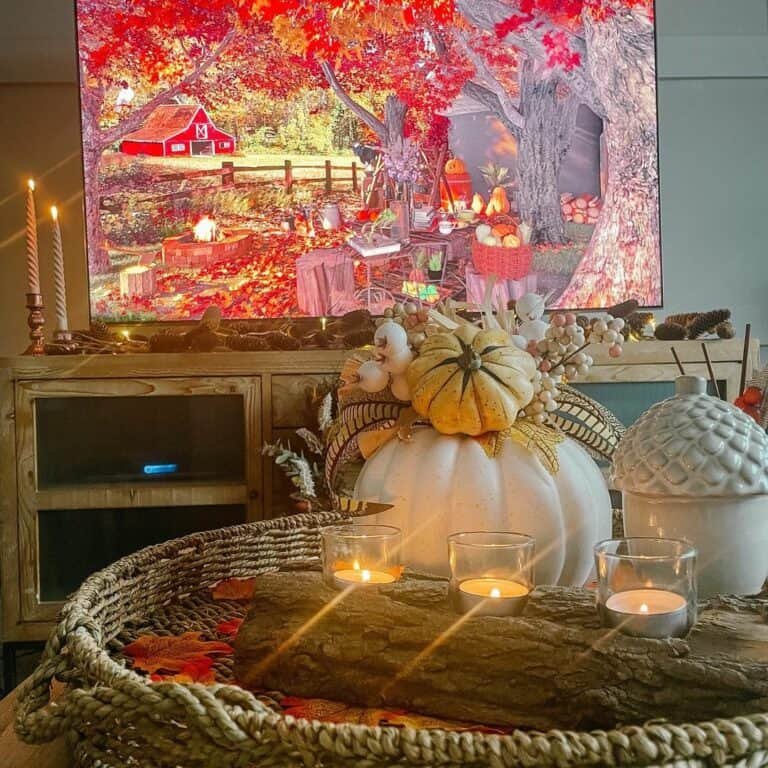 Warm Candle Glow