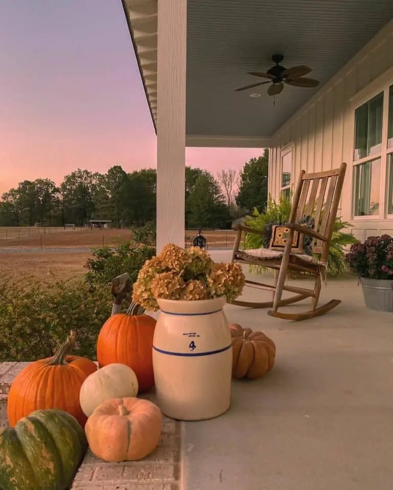 Wooden Rocking Chair Porch