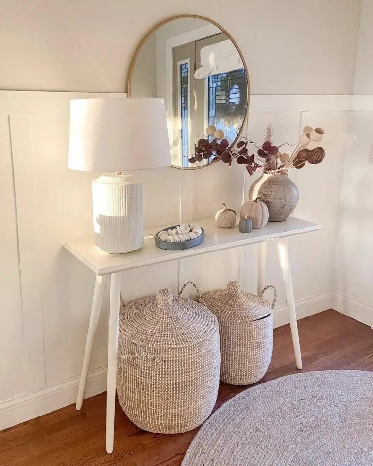 Woven Baskets, Neutral Tones
