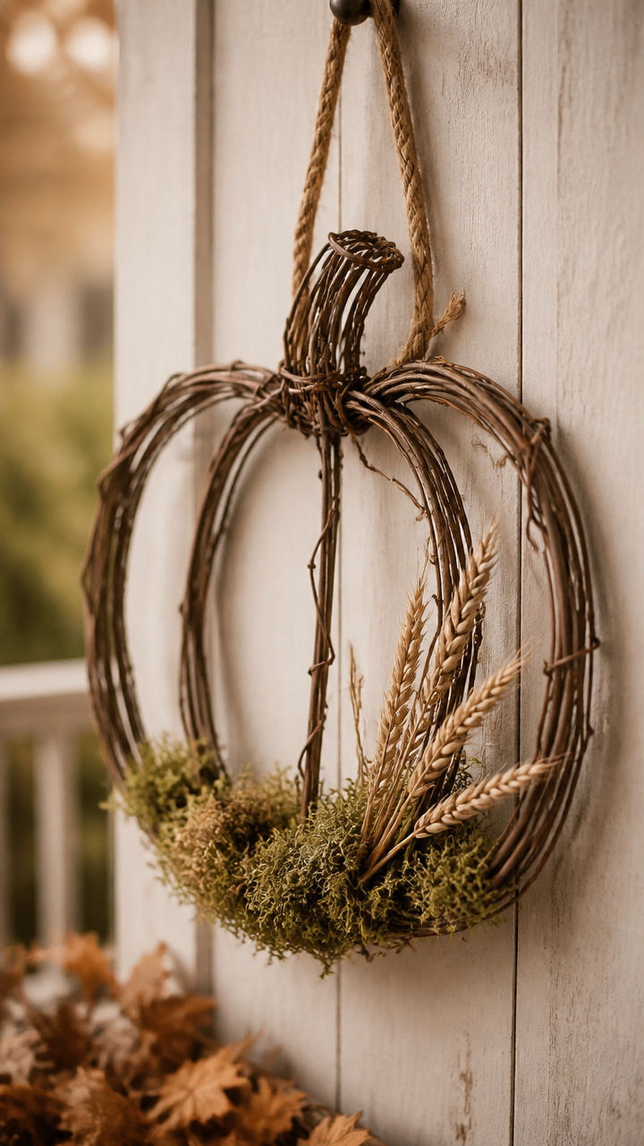 Woven Wire Grapevine Frame