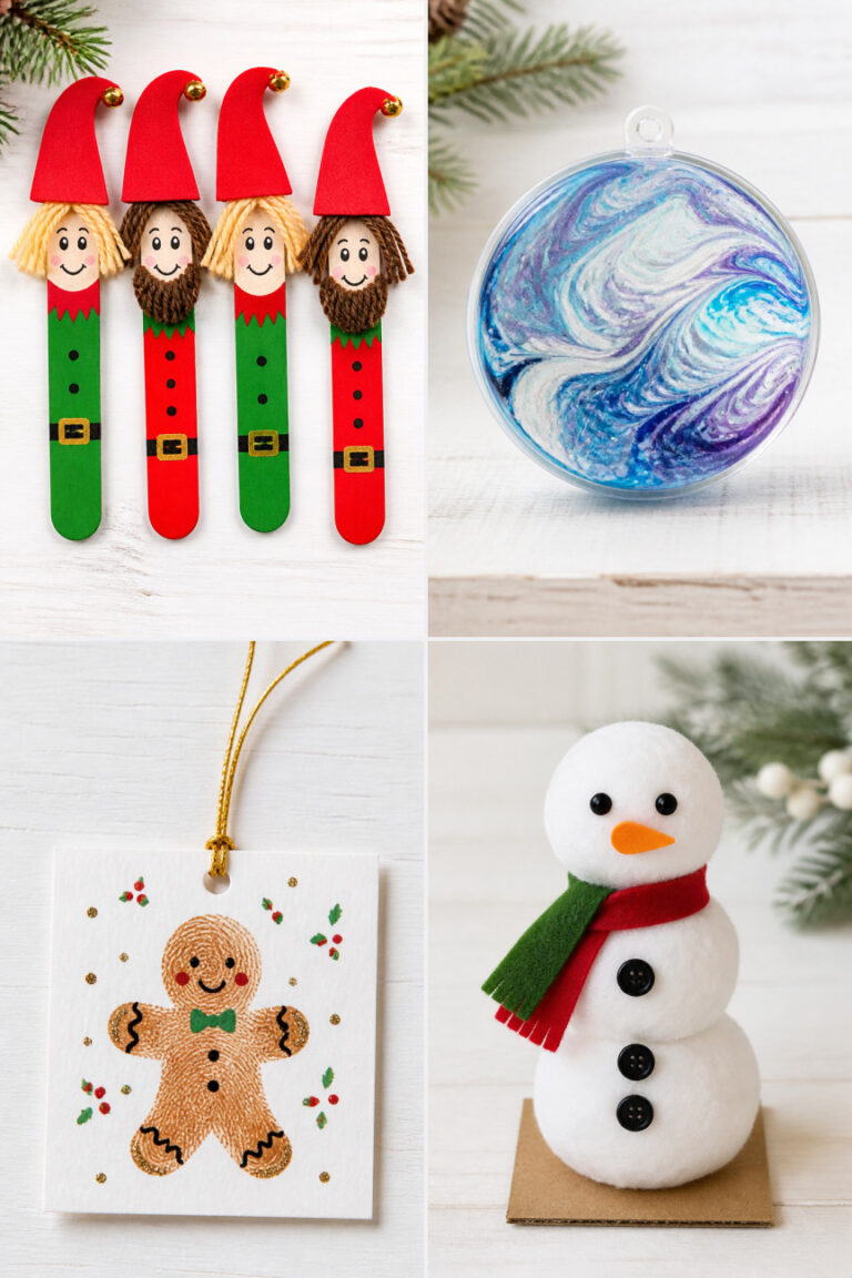 13 Easy Christmas Crafts for Kids to Make Before the Holidays