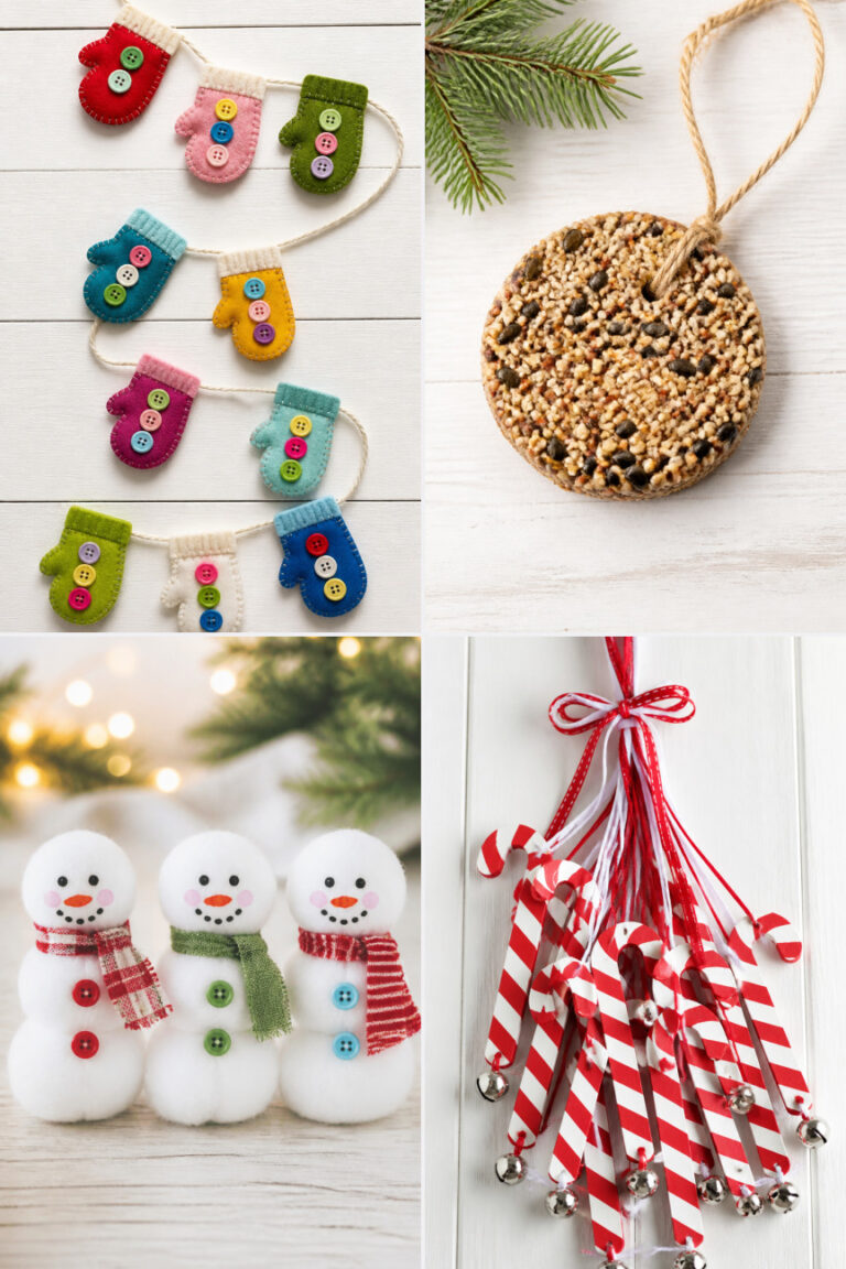 13 Simple Christmas Crafts for Kids to Make During Winter Break
