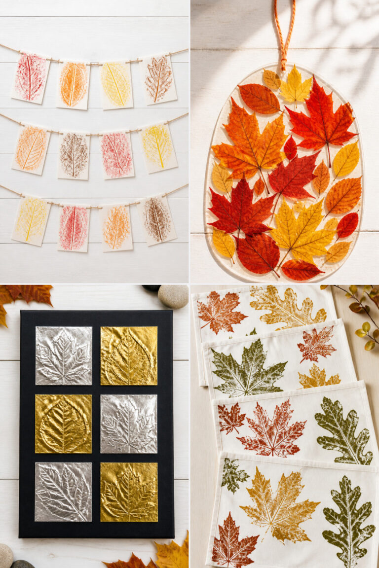 13 Thanksgiving Leaf Crafts to Make With Kids
