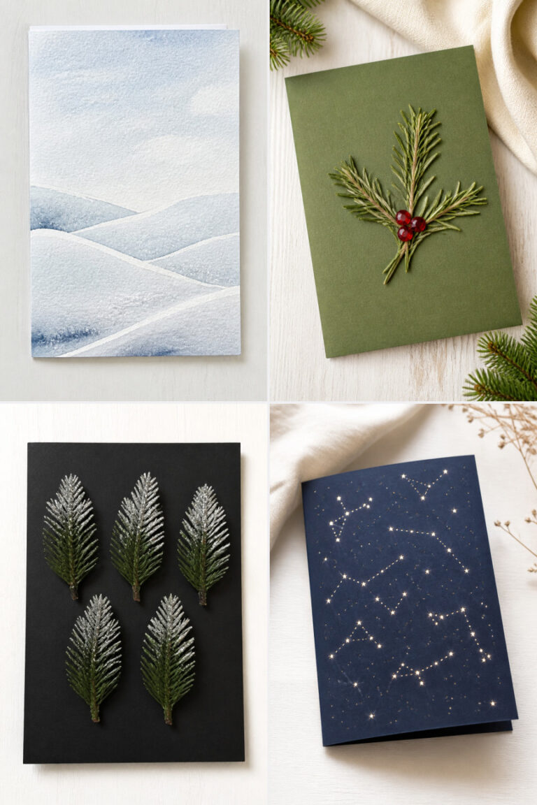 15 DIY Christmas Cards for Friends and Family