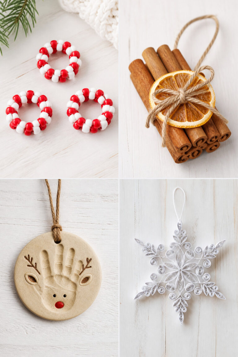 15 DIY Christmas Ornaments to Make Before December