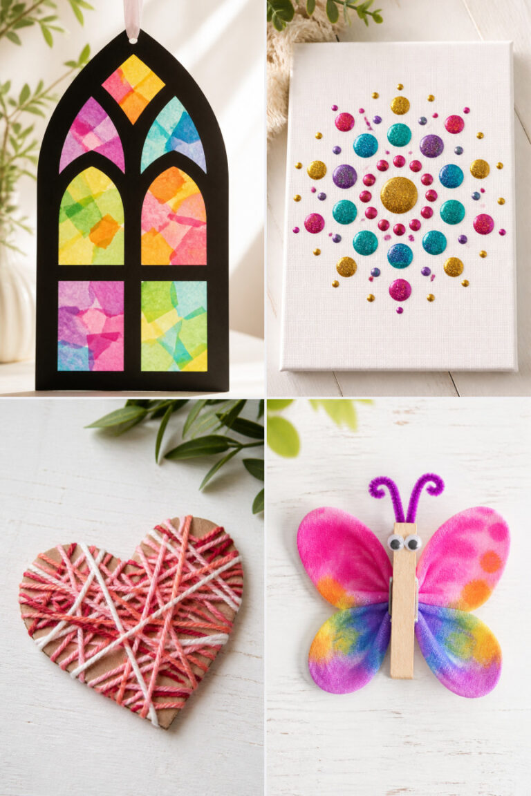 15 Quiet Crafts for Kids to Enjoy During Indoor Playtime