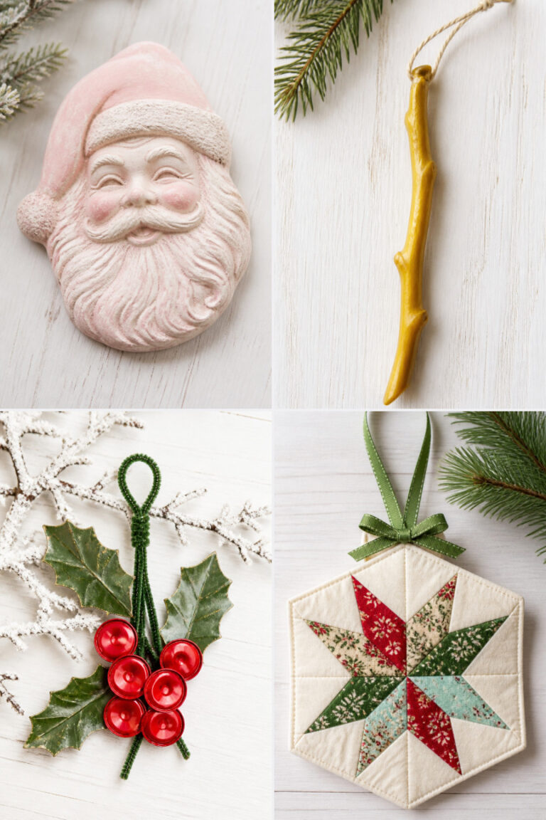 15 Vintage-Inspired Christmas Ornament Crafts for a Nostalgic Tree